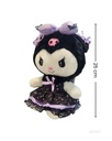 PELUCHES SANRIO PEQUEÑO (KUROMI-MY MELODY) (25 CM)