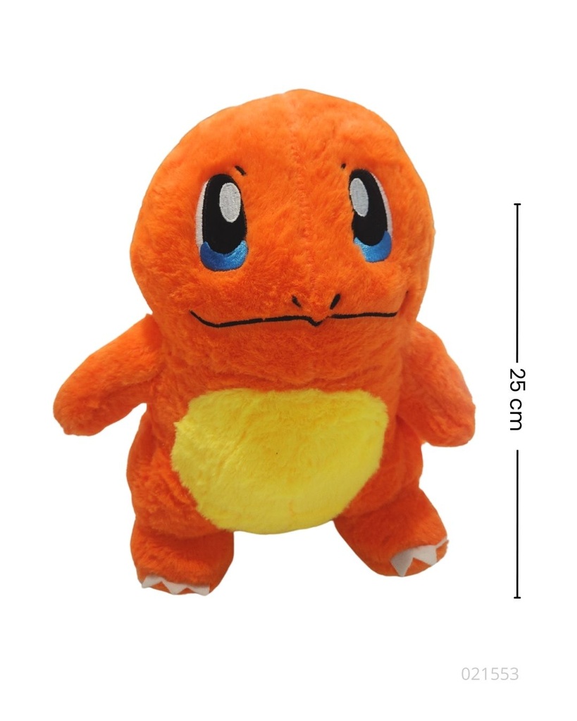 PELUCHES CHARMANDER POKEMON PEQUEÑO (25 CM)