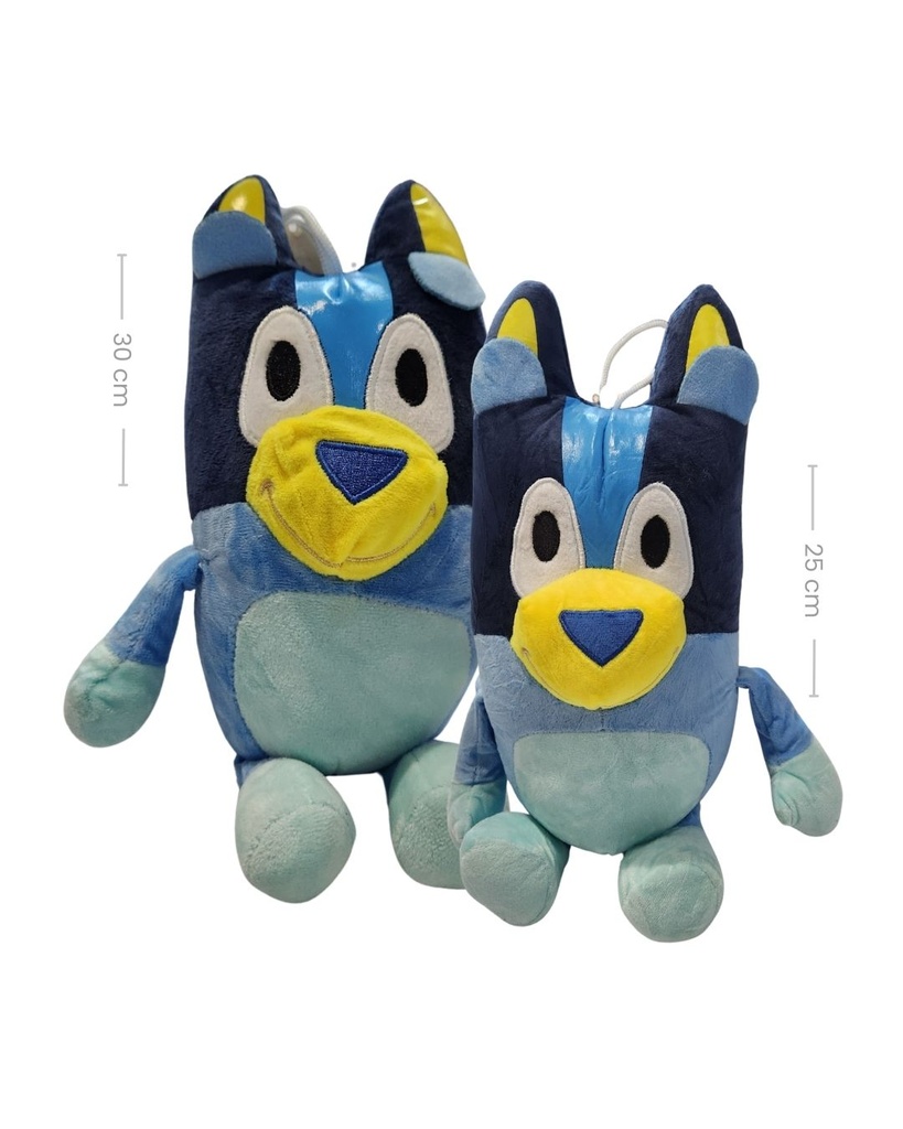 PELUCHES BLUEY Y BINGO PEQUEÑOS (30 CM)