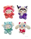 PELUCHES SANRIO PEQUEÑO (KUROMI-MY MELODY-HELLO KITTY-CINNAMOROLL) (20 CM)