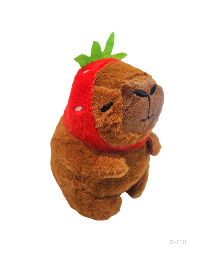 PELUCHES CAPYBARA PEQUEÑO (18 CM)