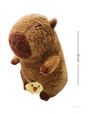 PELUCHES CAPYBARA CON POLLITO (30 CM)