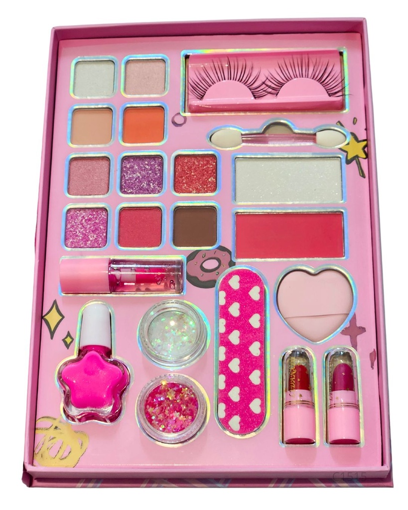 MAQUILLAJE LABUBU SET PARA NIÑAS (C1515)