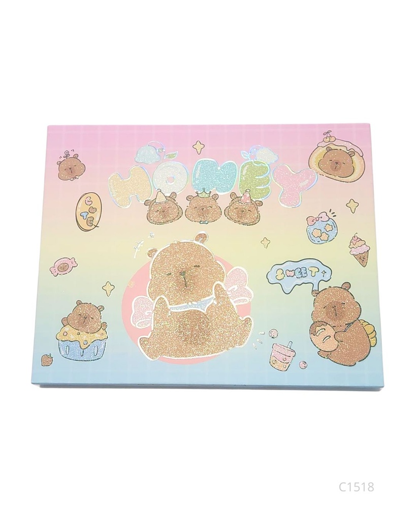 MAQUILLAJE CAPYBARA SET PARA NIÑAS (C1518)