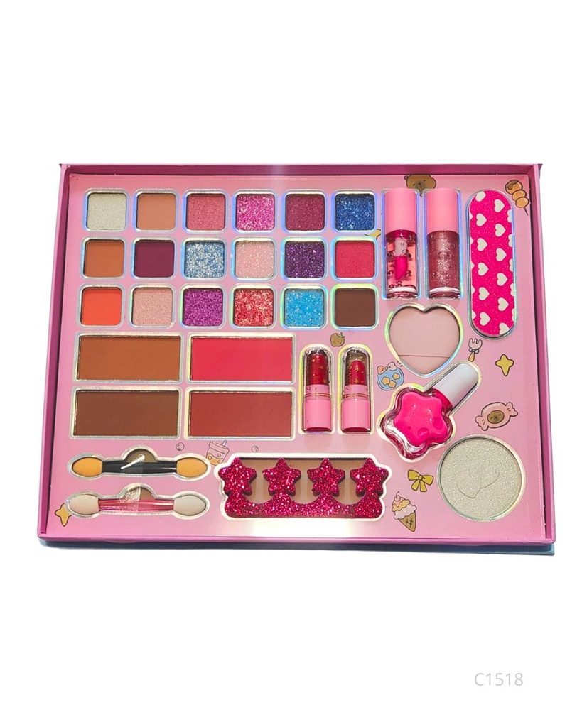 MAQUILLAJE CAPYBARA SET PARA NIÑAS (C1518)