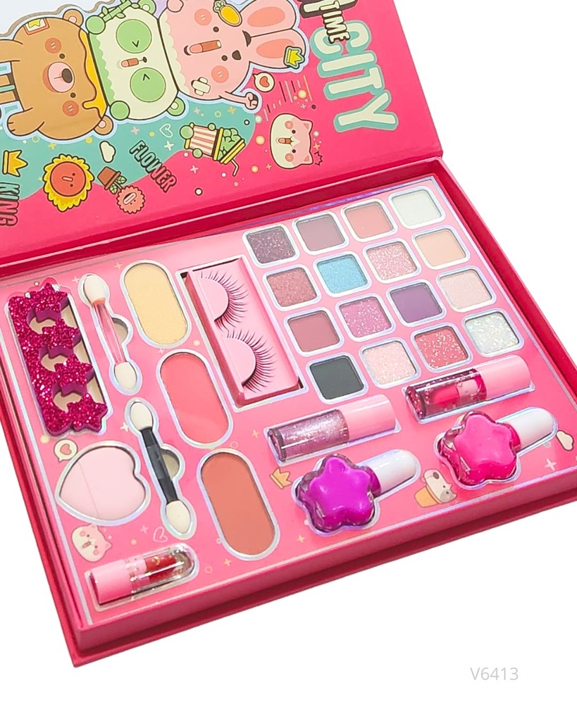MAQUILLAJE DREAM CITY SET PARA NIÑAS (V6413)