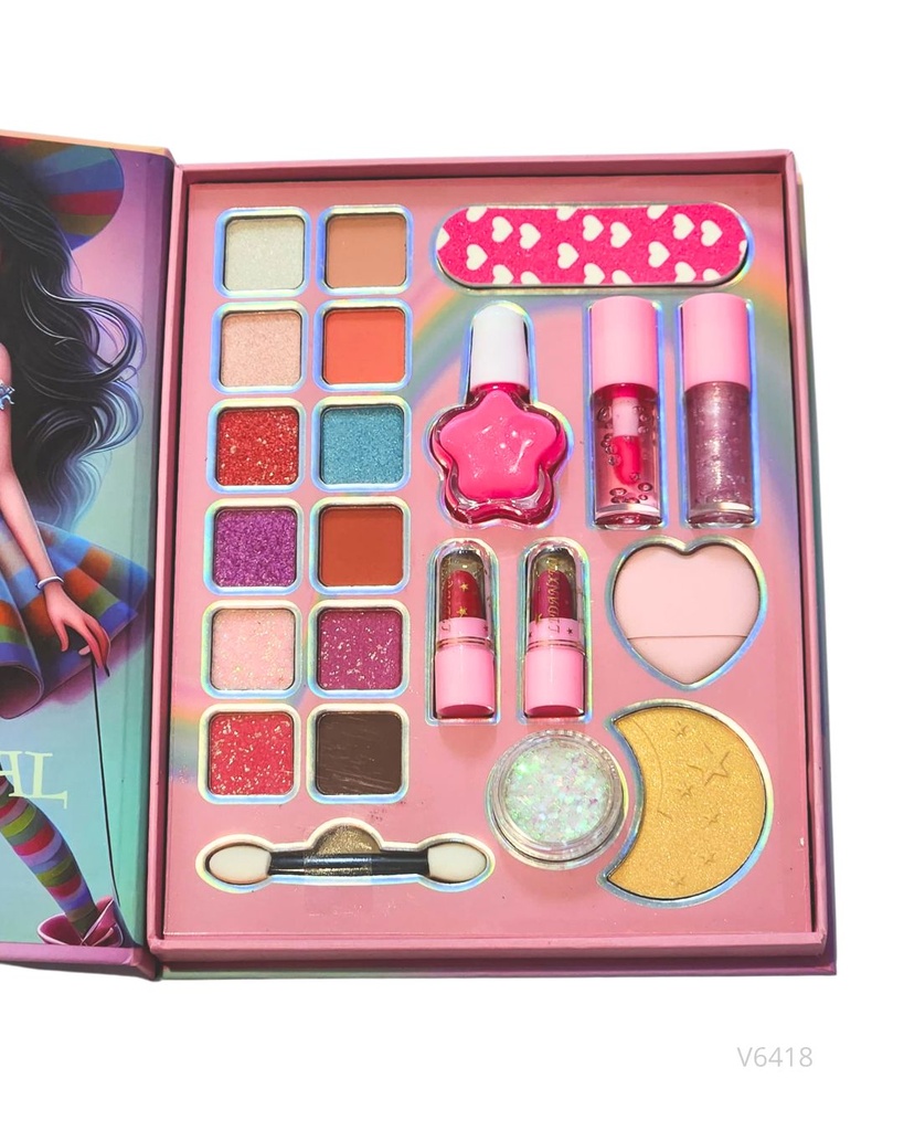 MAQUILLAJE DREAM CITY SET PARA NIÑAS (V6413)