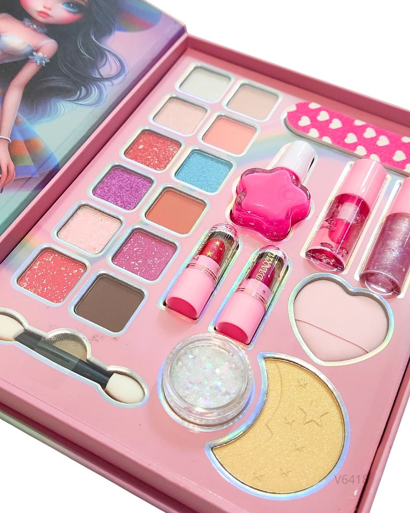 MAQUILLAJE DREAM CITY SET PARA NIÑAS (V6413)