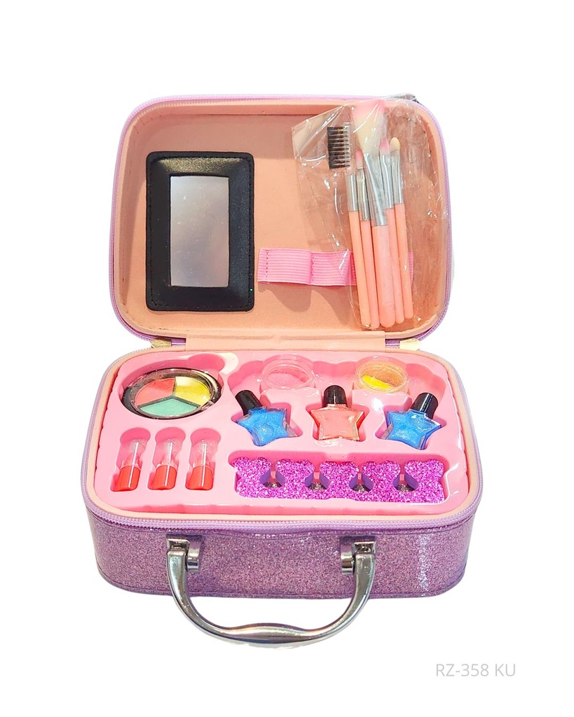 MAQUILLAJE KUROMI MALETA SET PARA NIÑAS