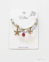 PULSERAS CON DIJES MARINOS