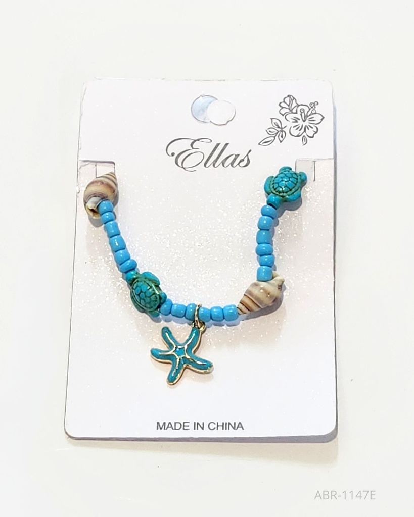 PULSERAS ESTRELLA DEL MAR COLORES