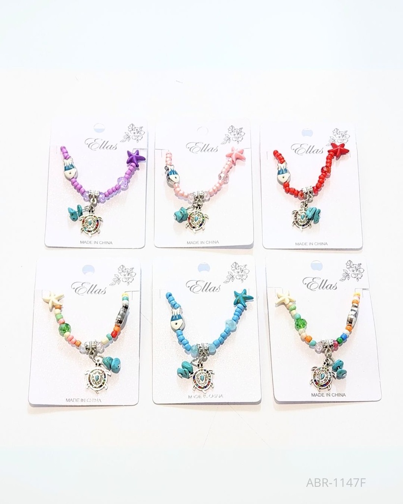 PULSERA TORTUGA COLORES