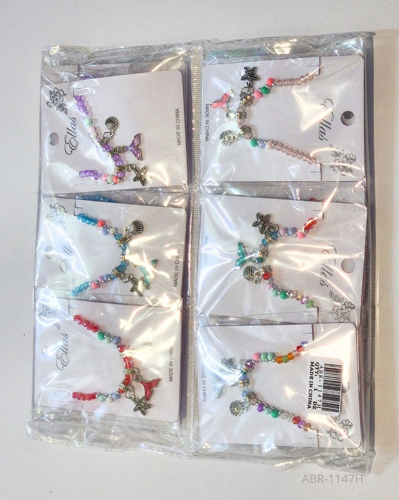 PULSERAS SIRENAS COLORES