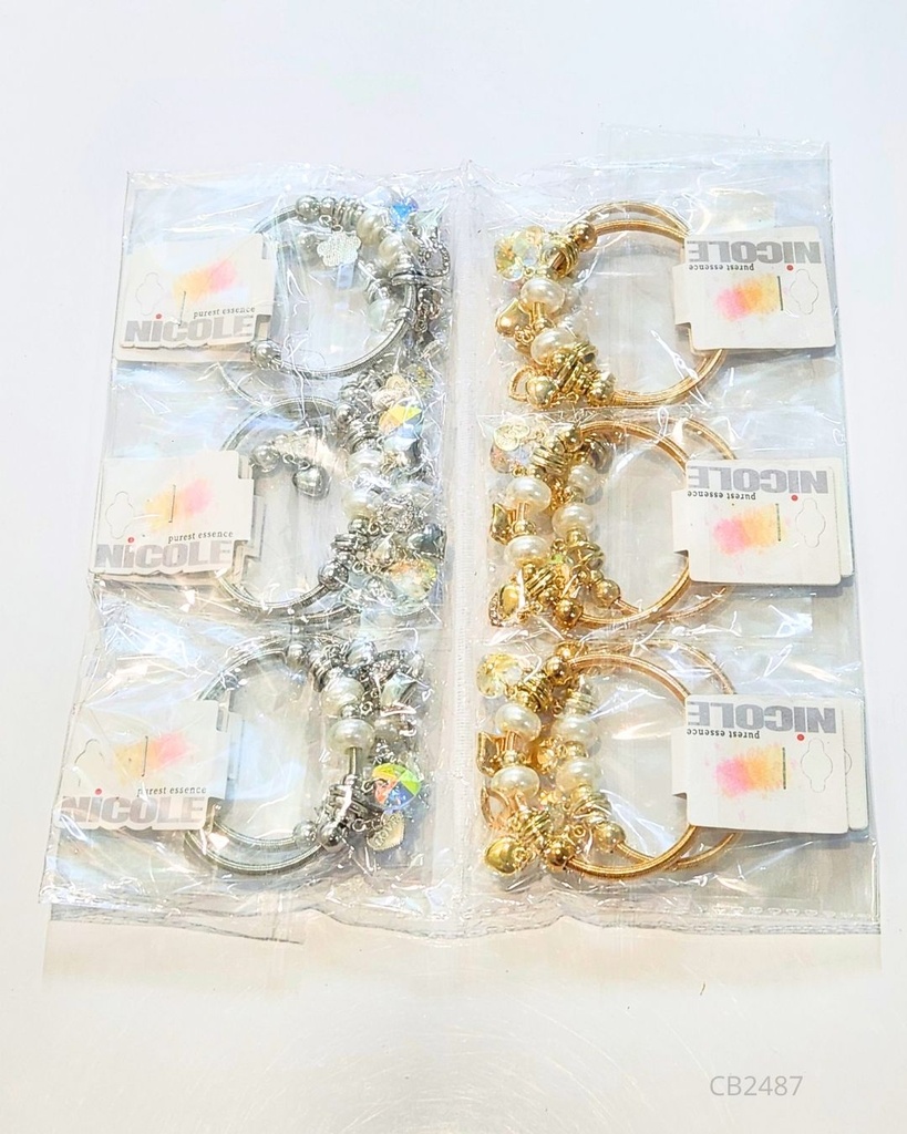 PULSERAS PANDORA CORAZON PERLA