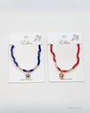 PULSERAS OJO TURCO FLOR