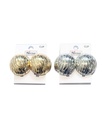 ZARCILLOS A PRESION CLIP (4 CM)