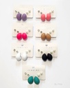 ZARCILLOS GOTAS CHUNKY MATE SET DE 3