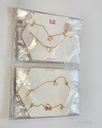 COLLARES MARIPOSA SET DE 2