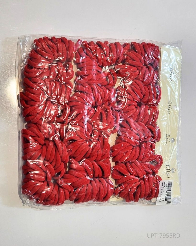 COLAS LYCRA ROJAS SET DE 30 (3.5 CM)