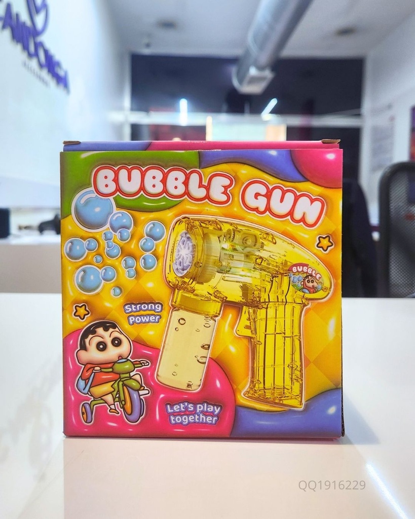 PISTOLAS DE BURBUJAS SHIN-CHAN