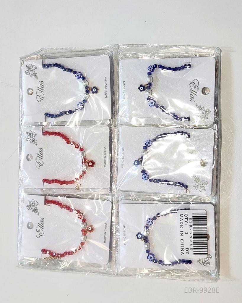 PULSERAS OJO TURCO FLOR