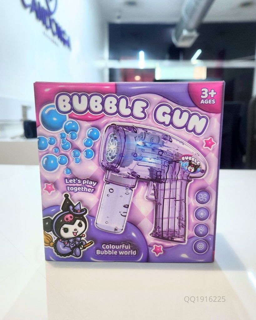 PISTOLAS BURBUJAS LABUBU