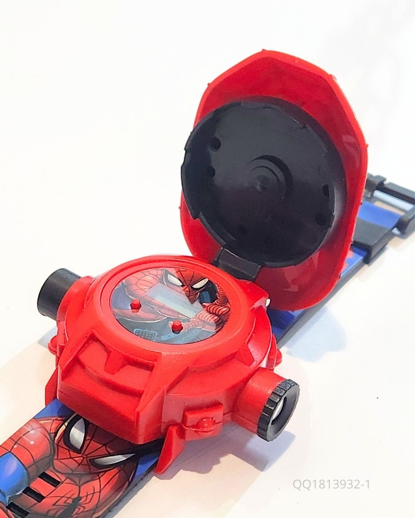 RELOJ PROYECTOR SPIDER MAN