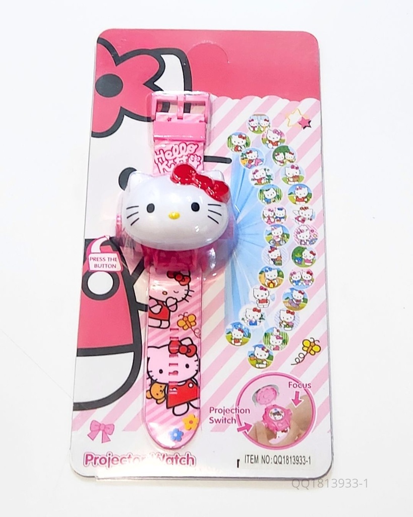 RELOJ PROYECTOR HELLO KITTY