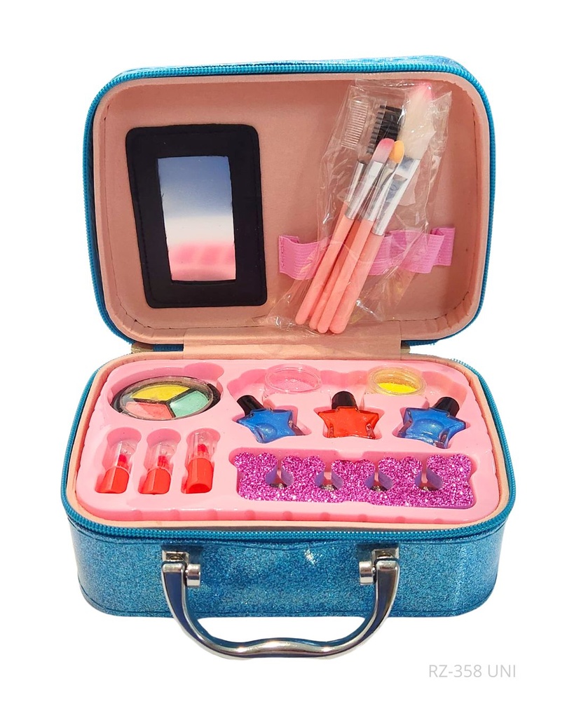 MAQUILLAJE UNICORNIO MALETA SET PARA NIÑAS