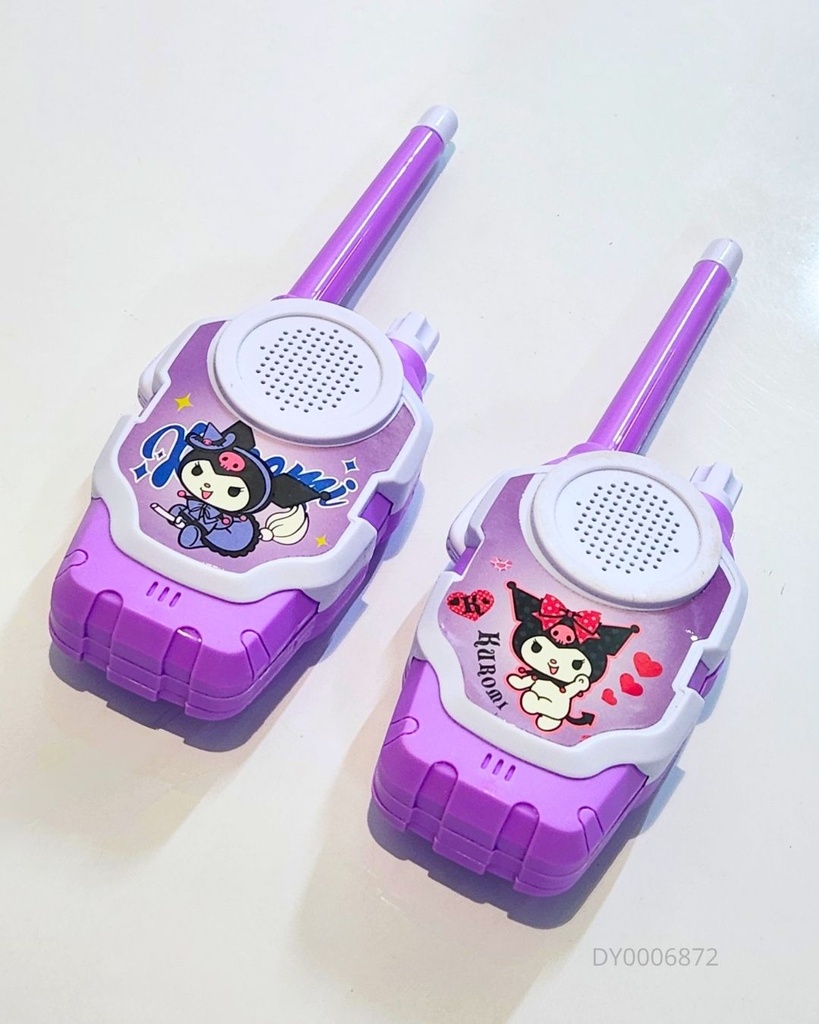 RADIOS WALKIE TALKIE KUROMI