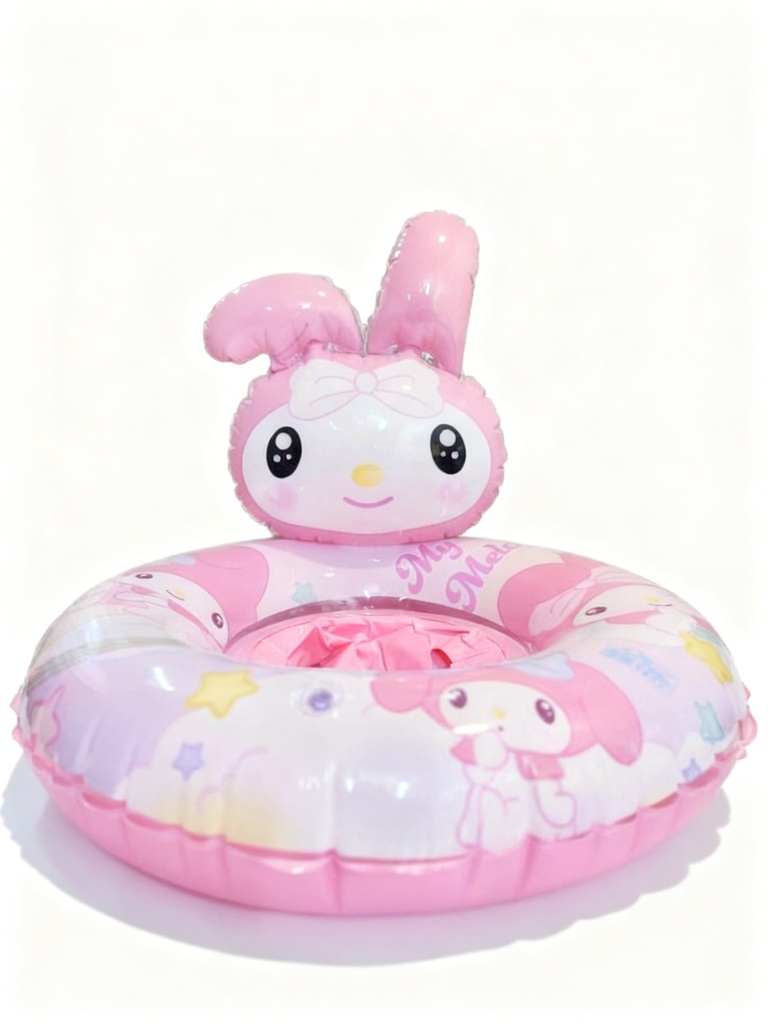 SALVAVIDAS FLOTADORES SANRIO DE NIÑA (KUROMI- MY MELODY)