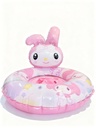 SALVAVIDAS FLOTADORES SANRIO DE NIÑA (KUROMI- MY MELODY)