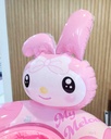 SALVAVIDAS FLOTADORES SANRIO DE NIÑA (KUROMI- MY MELODY)