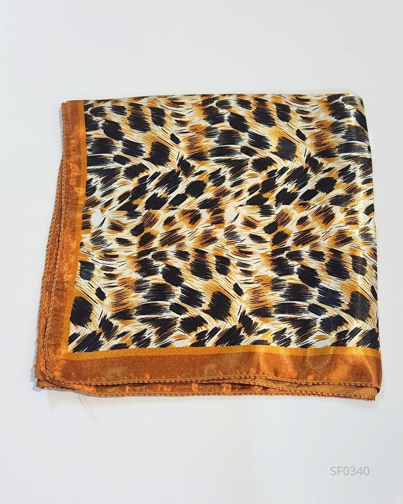 PAÑUELOS DE SEDA ANIMAL PRINT