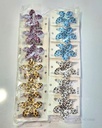 GANCHETAS ACRILICAS FLOR HAWAIANA ANIMAL PRINT  