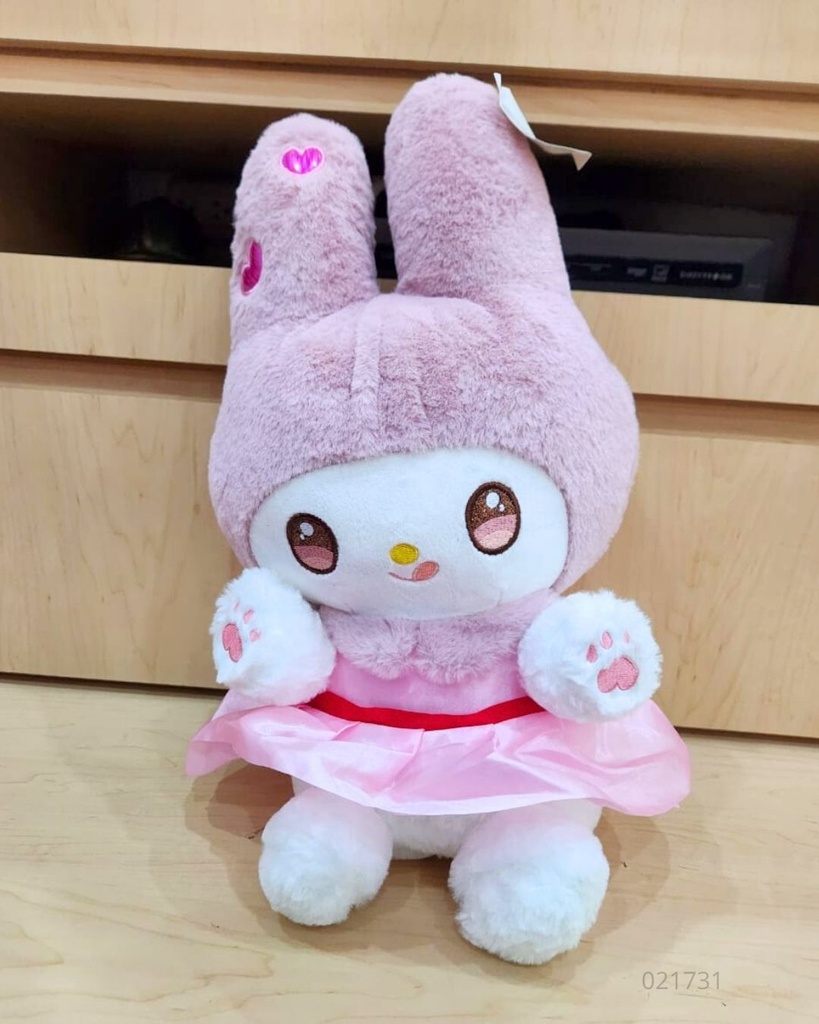 PELUCHES KUROMI Y MY MELODY SANRIO PEQUEÑO (35 CM)