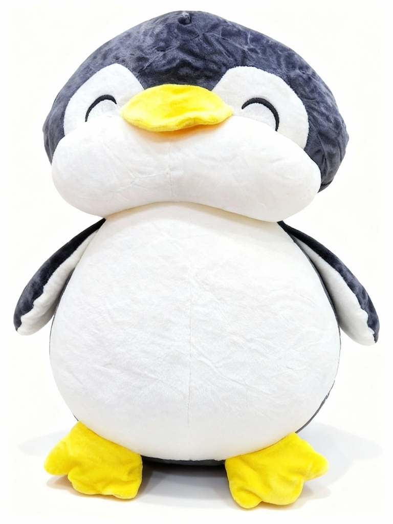 PELUCHES SURTIDOS OSO PANDA / PINGUINO / CERDITO MEDIANO (40 CM)