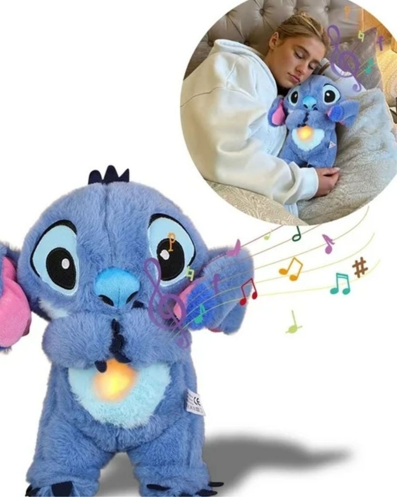 PELUCHES STITCH Y ANGELA CON REPIRACION (30 CM)