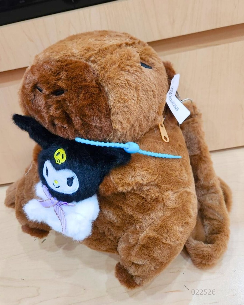 PELUCHES BOLSO CAPYBARA 
