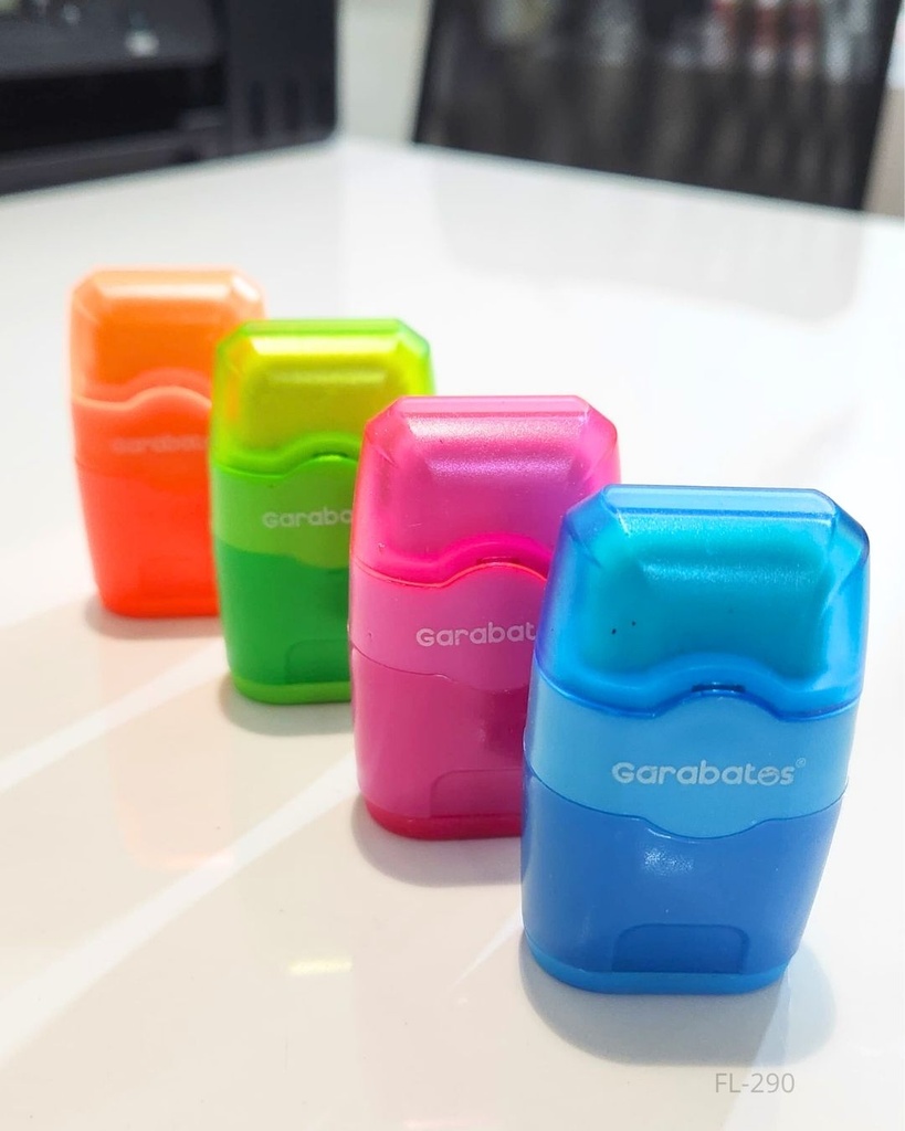 SACAPUNTAS DOBLE CON BORRADOR 