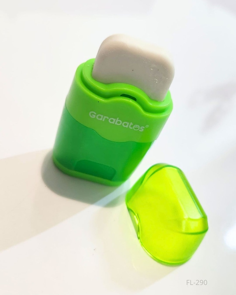 SACAPUNTAS DOBLE CON BORRADOR 