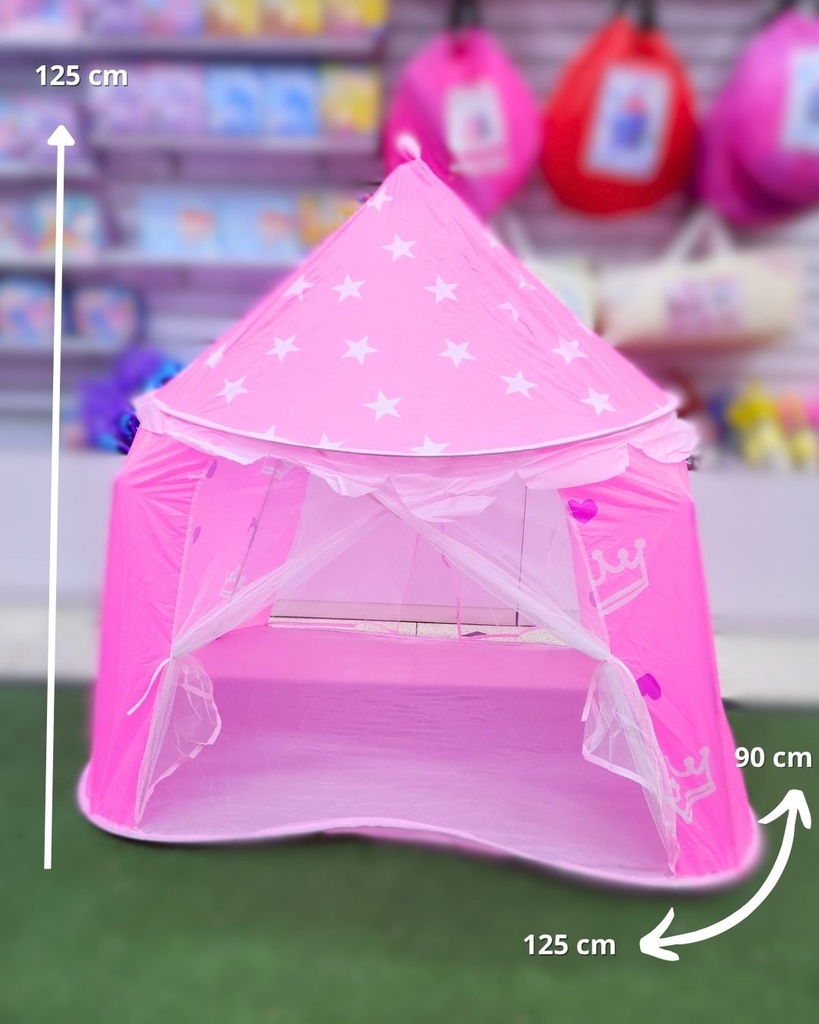 CARPAS TIENDA PRINCESAS (125*125*90 CM)
