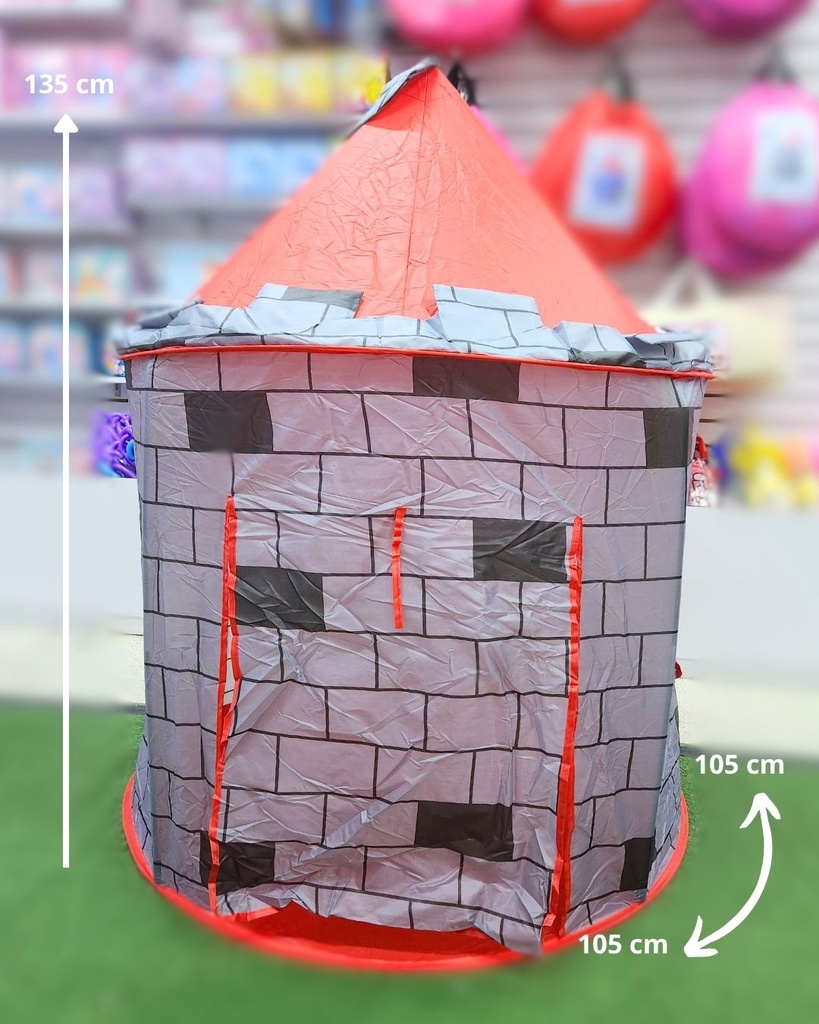 CARPAS CASTILLO NIÑO (80x80x130 CM)