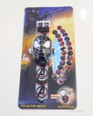 RELOJ PROYECTOR SPIDER MAN NEGRO