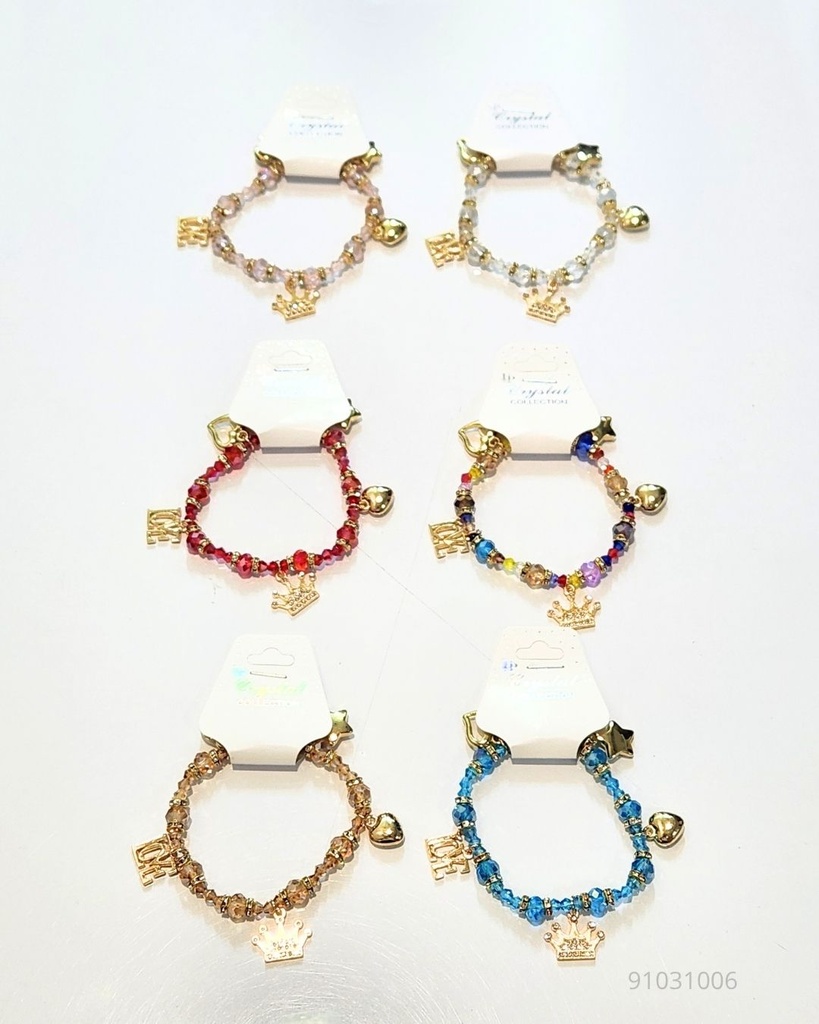 PULSERAS PEPAS CORONA