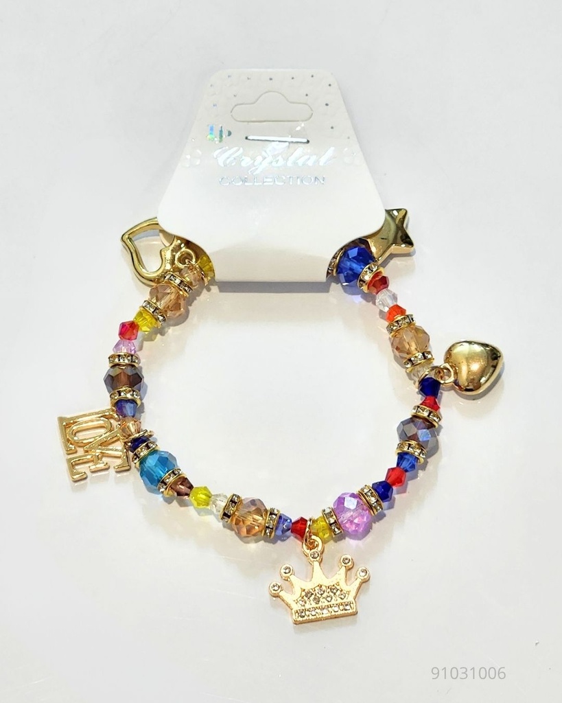 PULSERAS PEPAS CORONA
