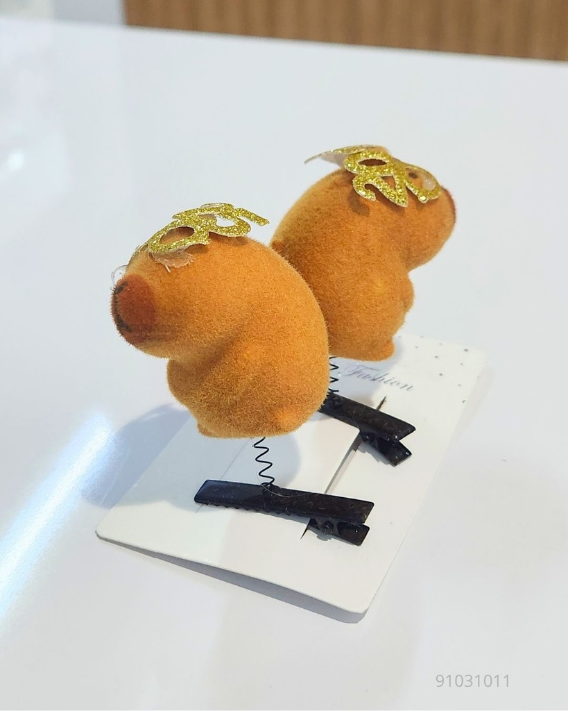 GANCHOS CAPYBARA SET DE 2