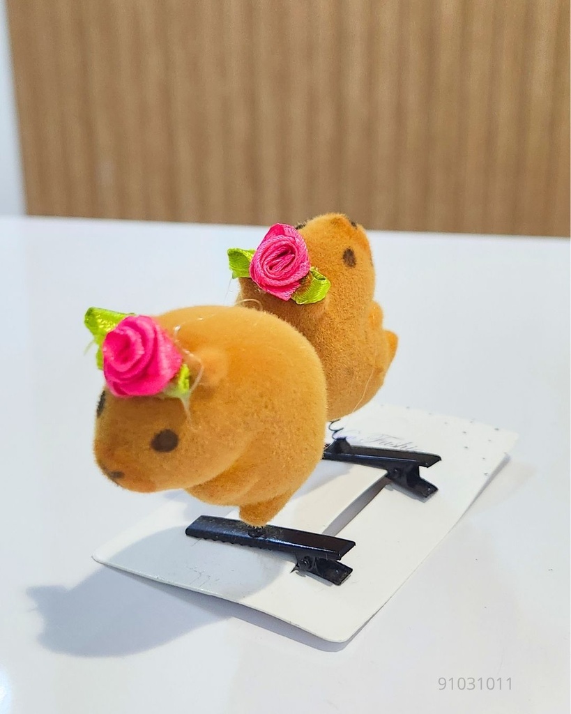 GANCHOS CAPYBARA SET DE 2