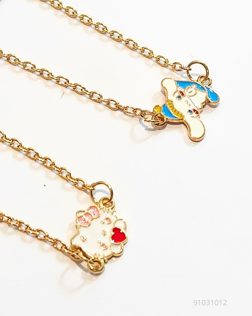 COLLARES BEST FRIENDS SANRIO SET DE 2