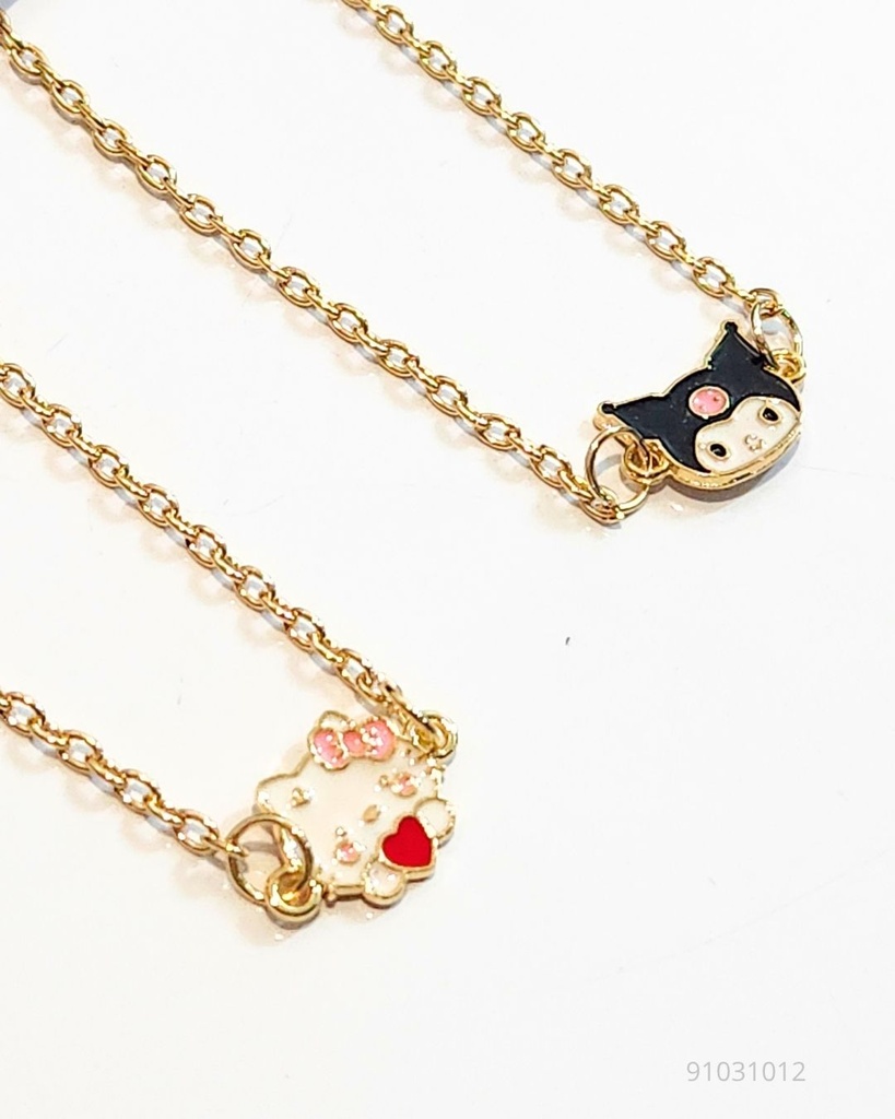 COLLARES BEST FRIENDS SANRIO SET DE 2